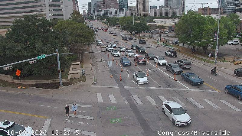 Congress Ave Bridge traffic camera