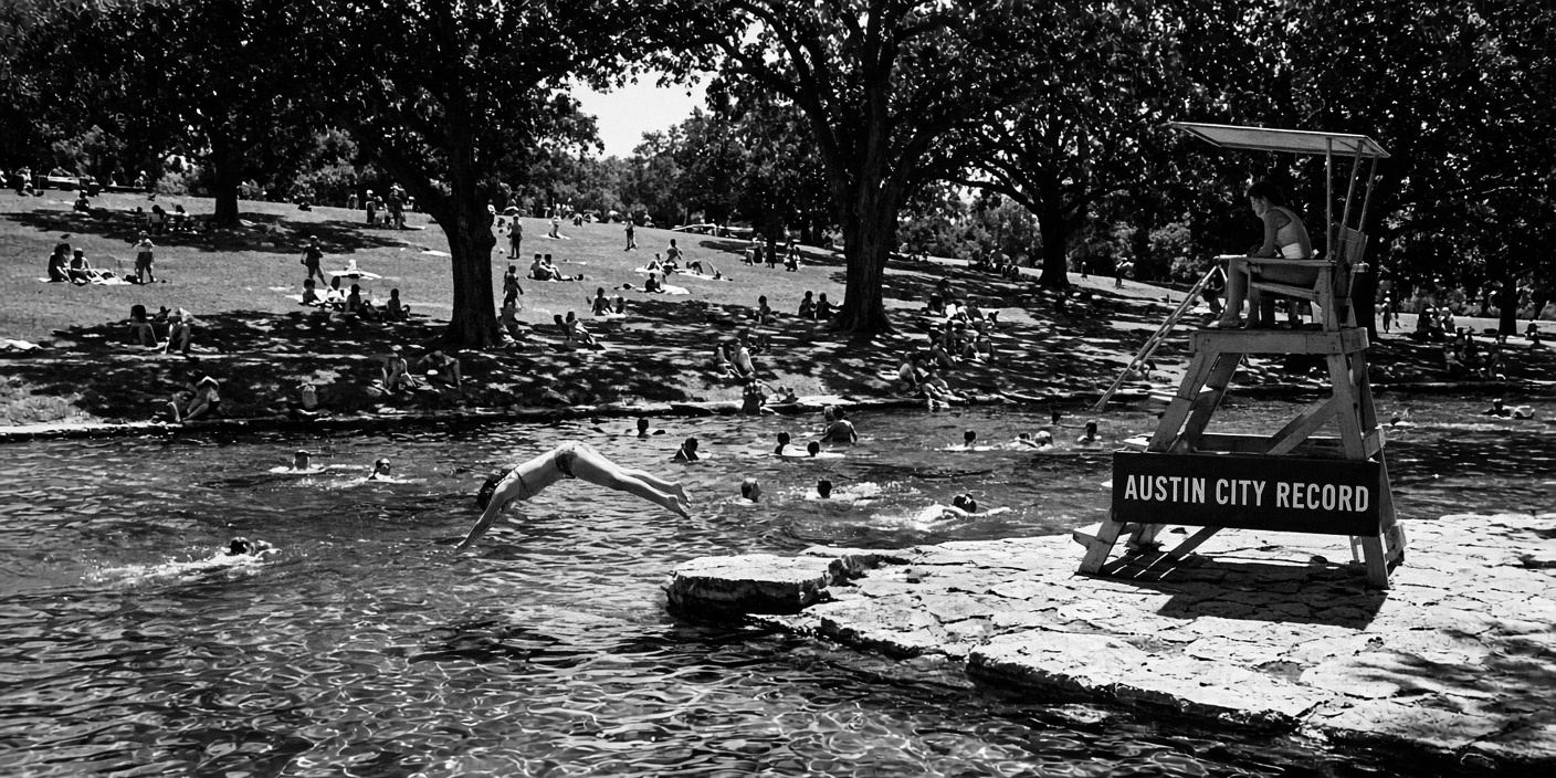 Barton Springs on a hot one